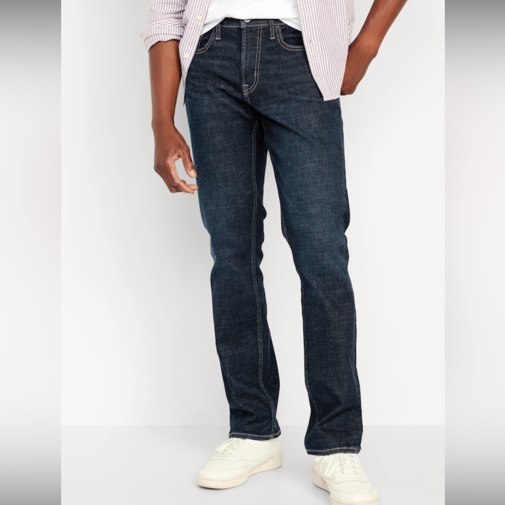 NWT. OLD NAVY. Stretch 360 Degree Straight Tech Stretch Performance Denim Jeans